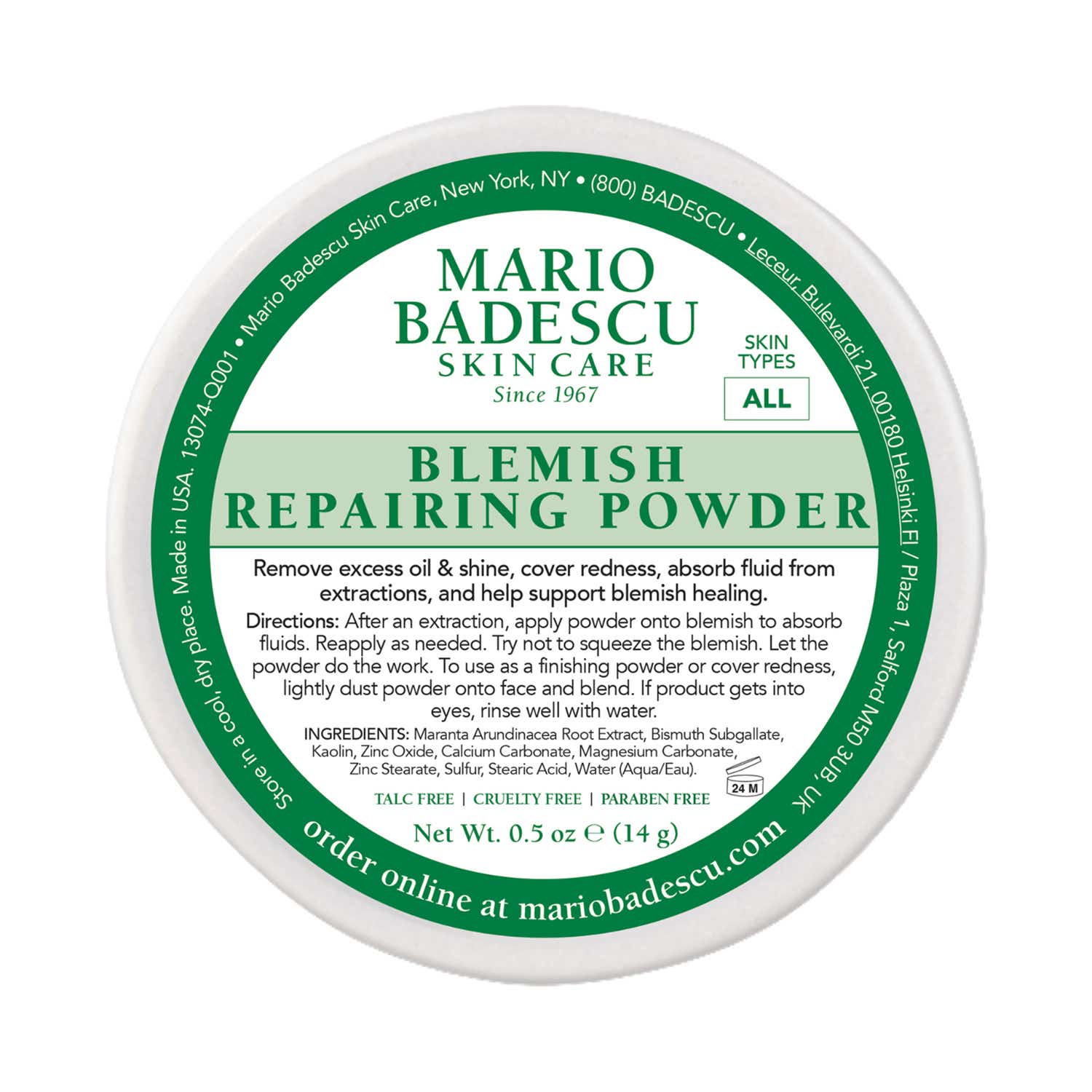 Mario Badescu | Mario Badescu Blemish Repairing Powder (14 g)