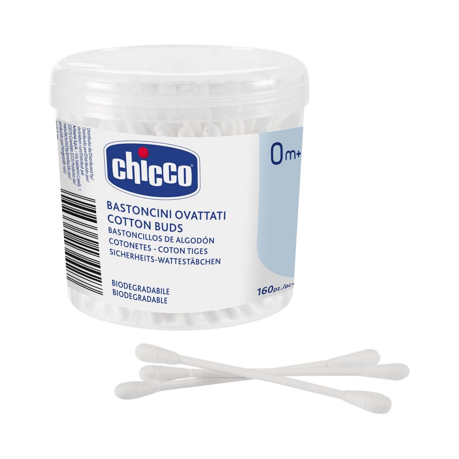 Chicco | Chicco Cotton Buds - (160 Pcs)