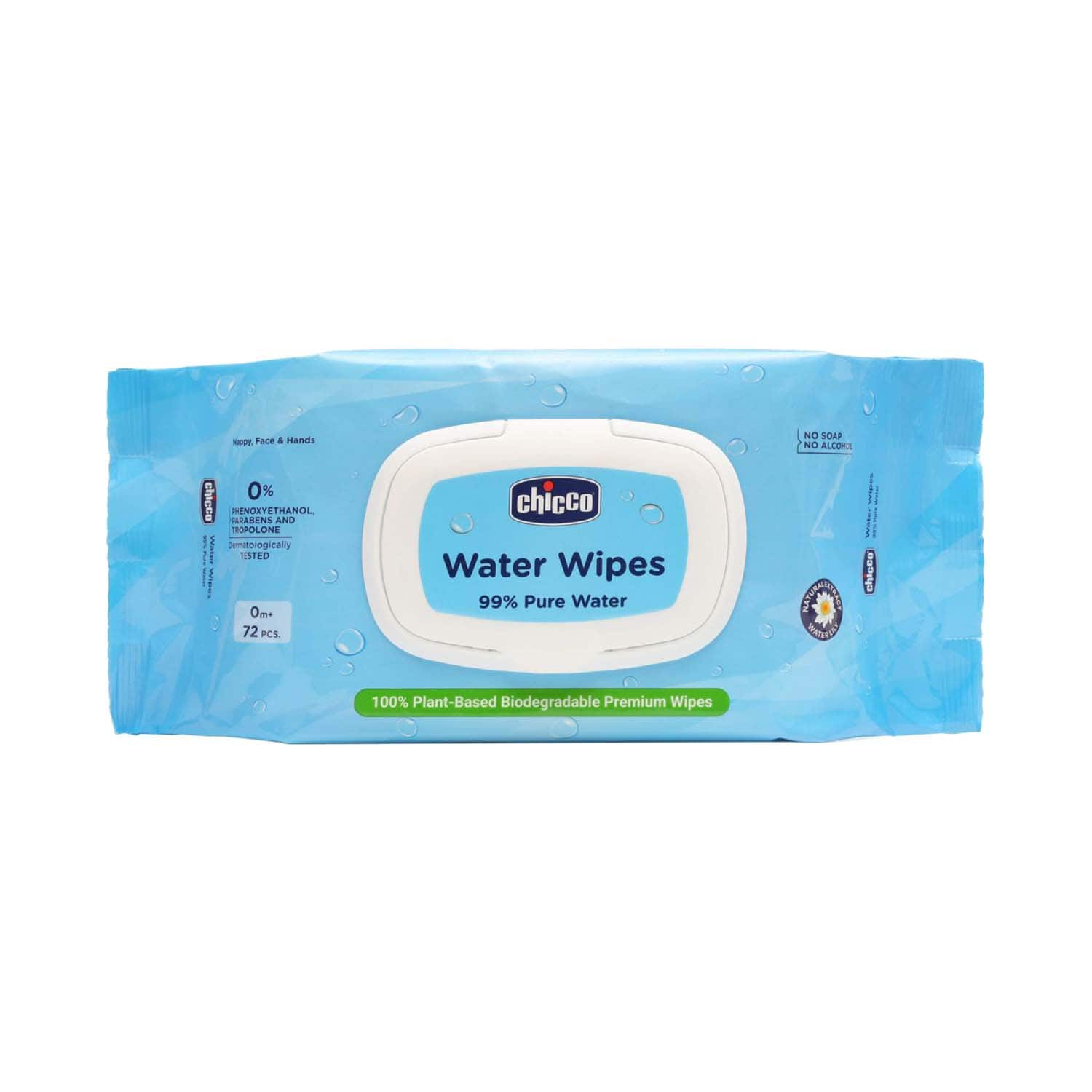 Chicco | Chicco Water Wipes - 99% Pure Water (72 Pcs)