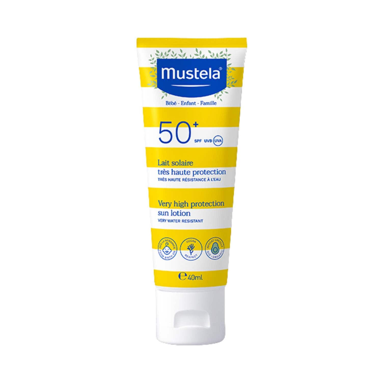 Mustela | Mustela Sun Lotion With SPF 50+ (40 ml)