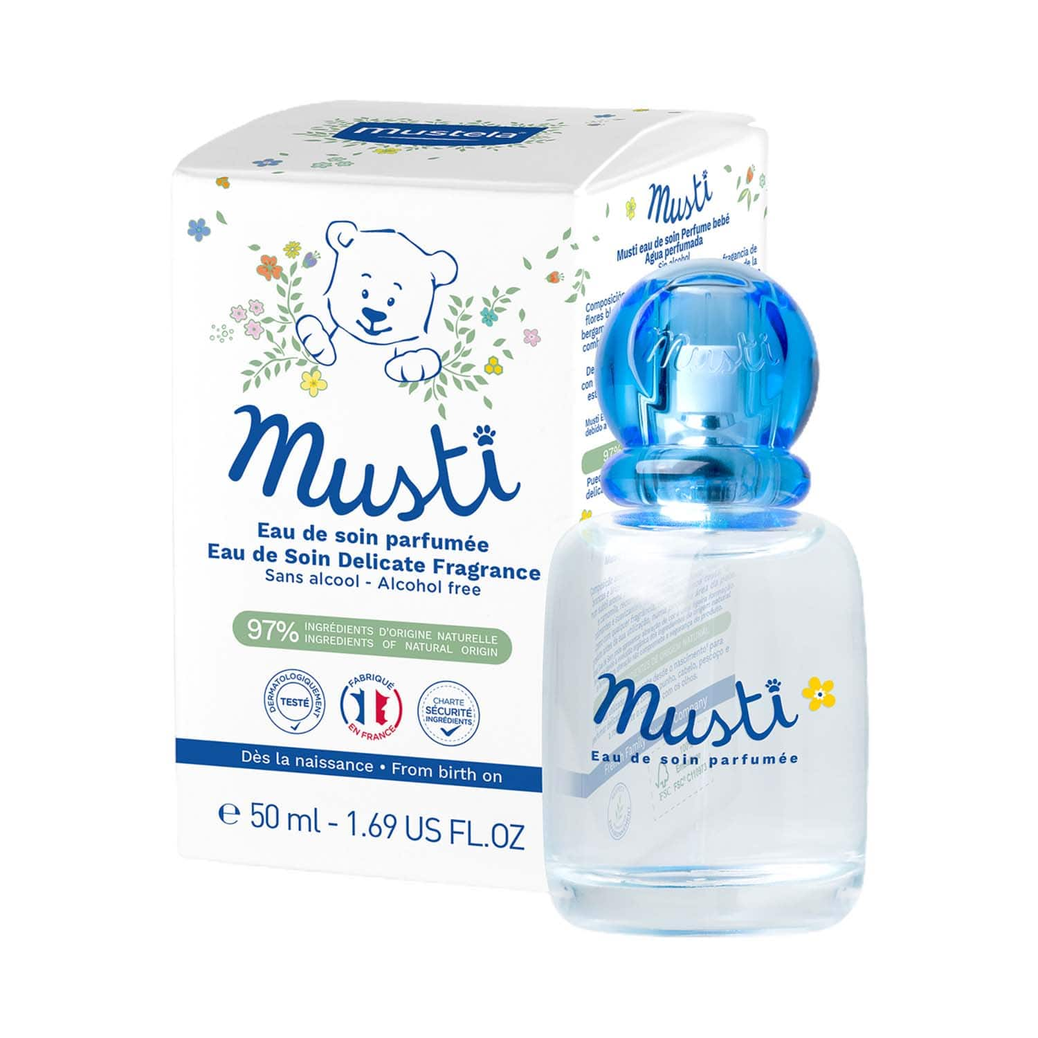 Mustela | Mustela Musti EAU Soin Delic Fragrance (50 ml)