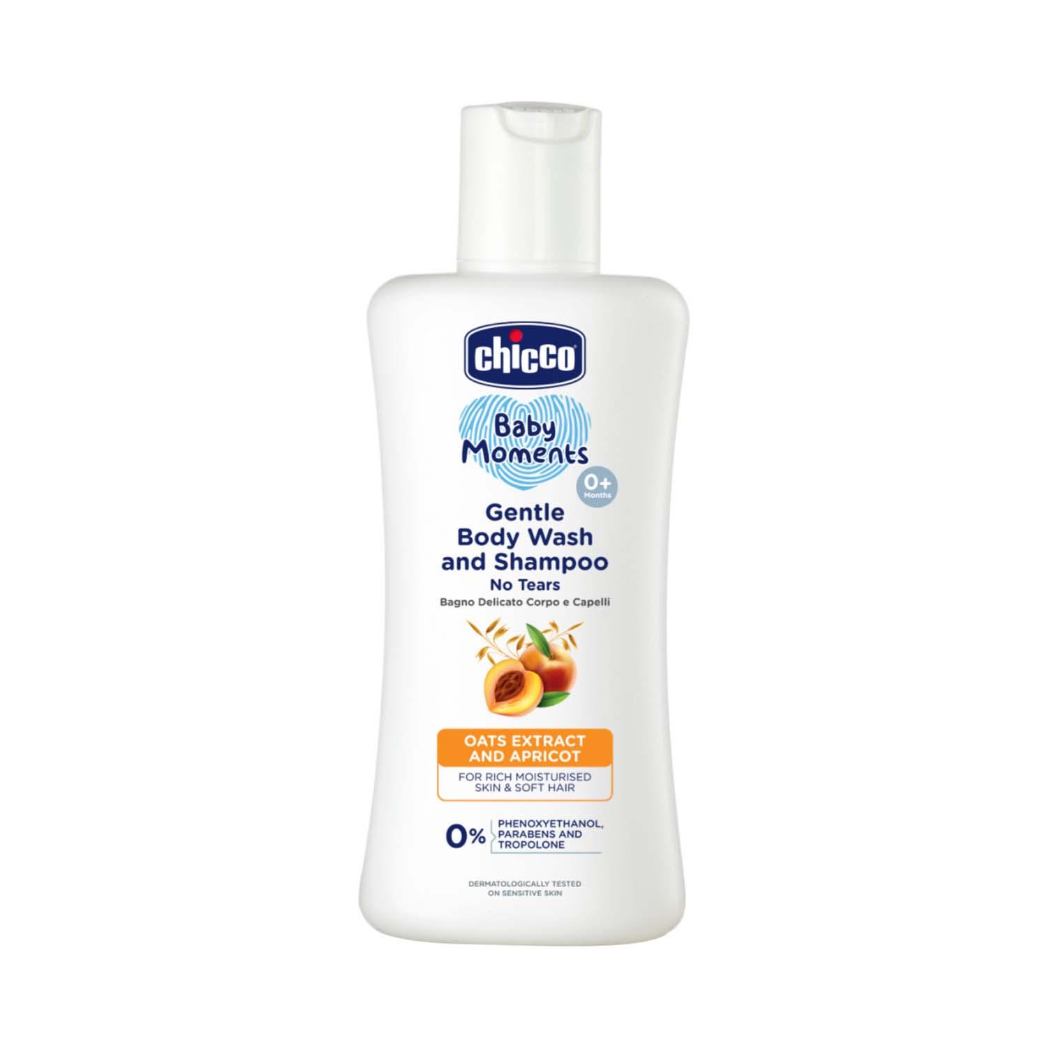 Chicco | Chicco Baby Moments Gentle Body Wash & Shampoo (100 ml)