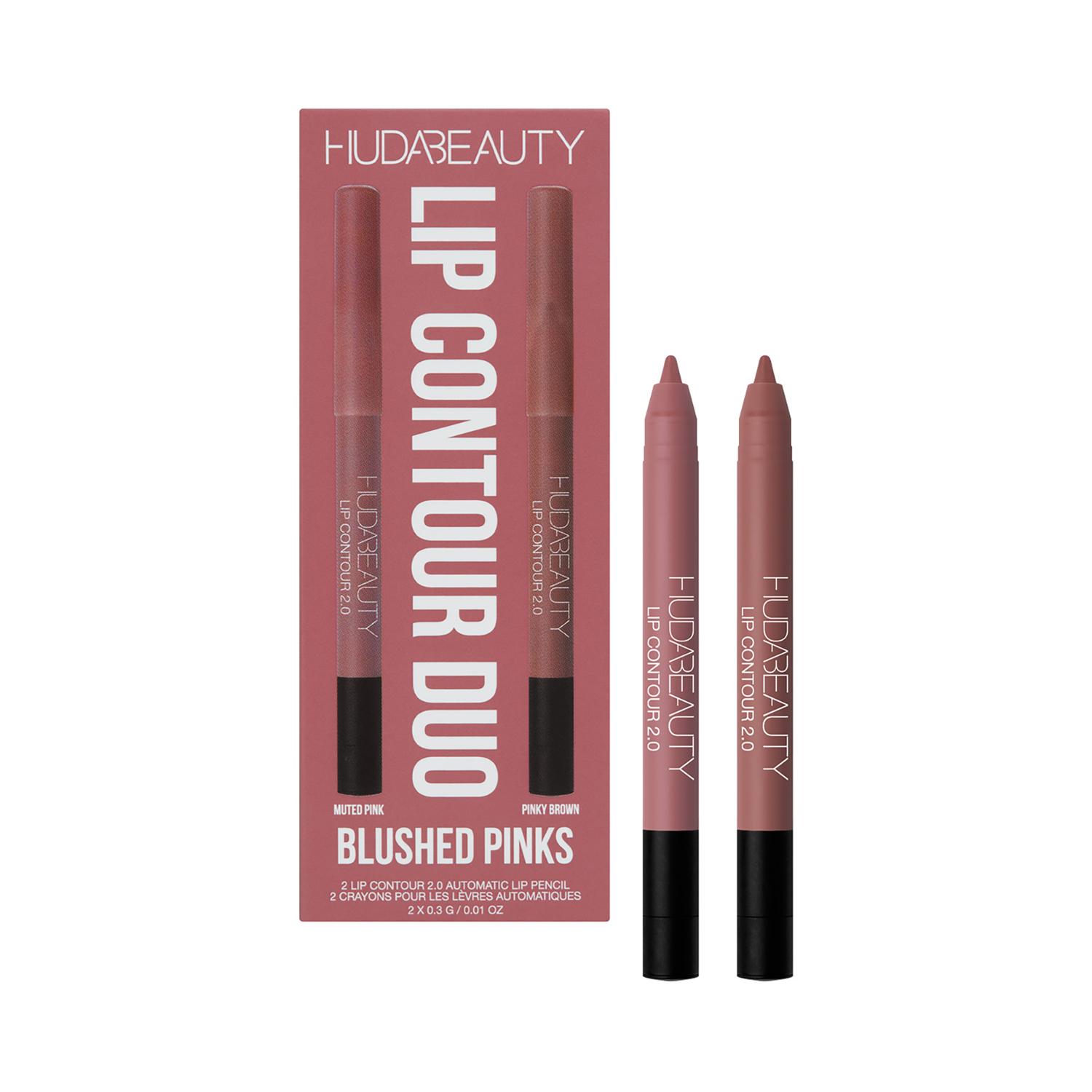 Huda Beauty | Huda Beauty Lip Duo Set - Blushed Pinks (2 pcs)