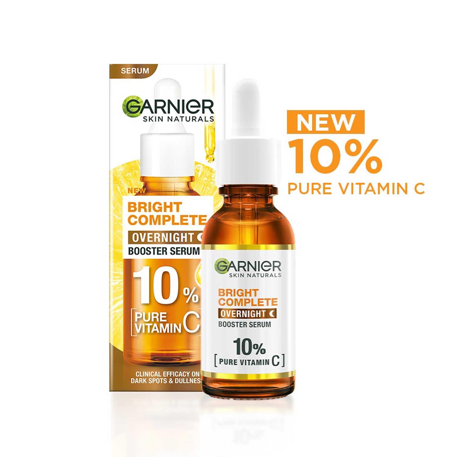 Garnier | Garnier Bright Complete Night Vitamin C Serum With 10% Vitamin C For Bright Skin (30 ml)