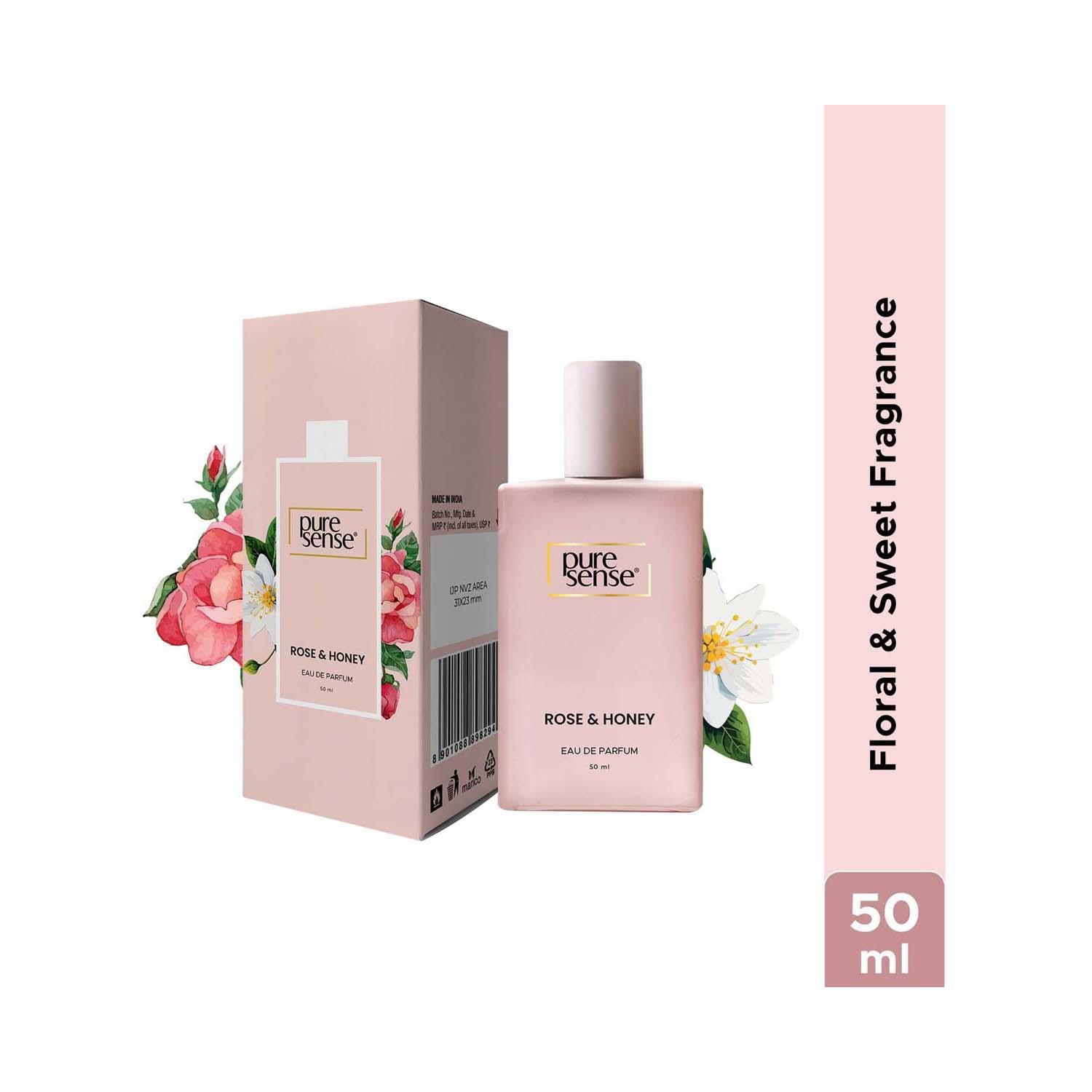 Pure Sense | Pure Sense Rose And Honey Long Lasting Perfume (50 ml)