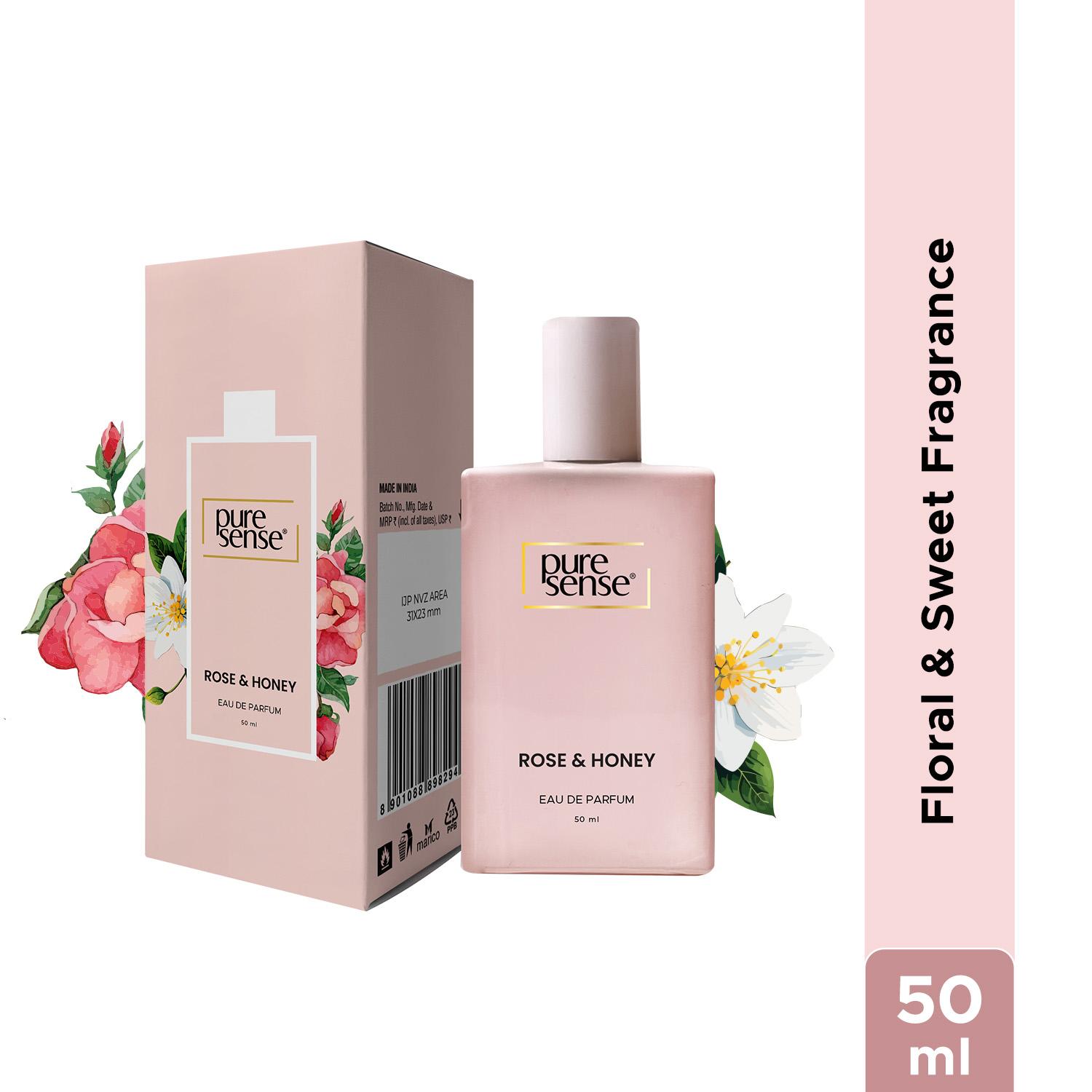 Pure Sense | Pure Sense Rose And Honey Long Lasting Perfume (50 ml)