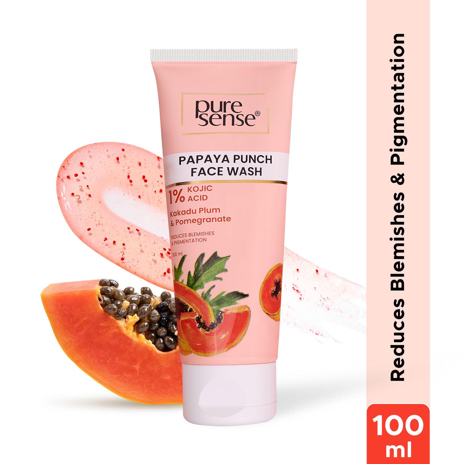 Pure Sense | Pure Sense Papaya Punch Face Wash (100 ml)