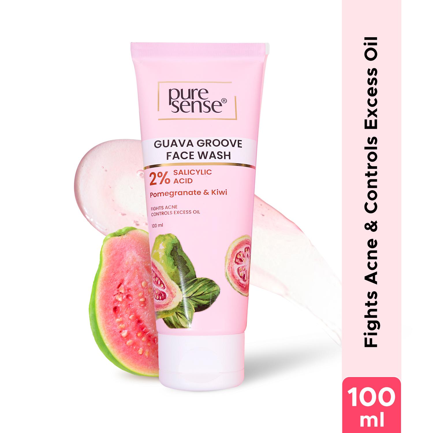 Pure Sense | Pure Sense Guava Groove Face Wash (100 ml)