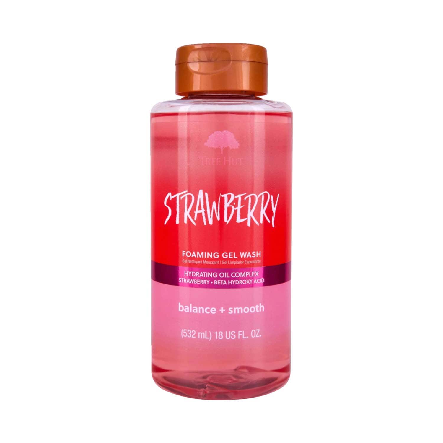 Tree Hut | Tree Hut Foaming Gel Wash Strawberry (532 ml)