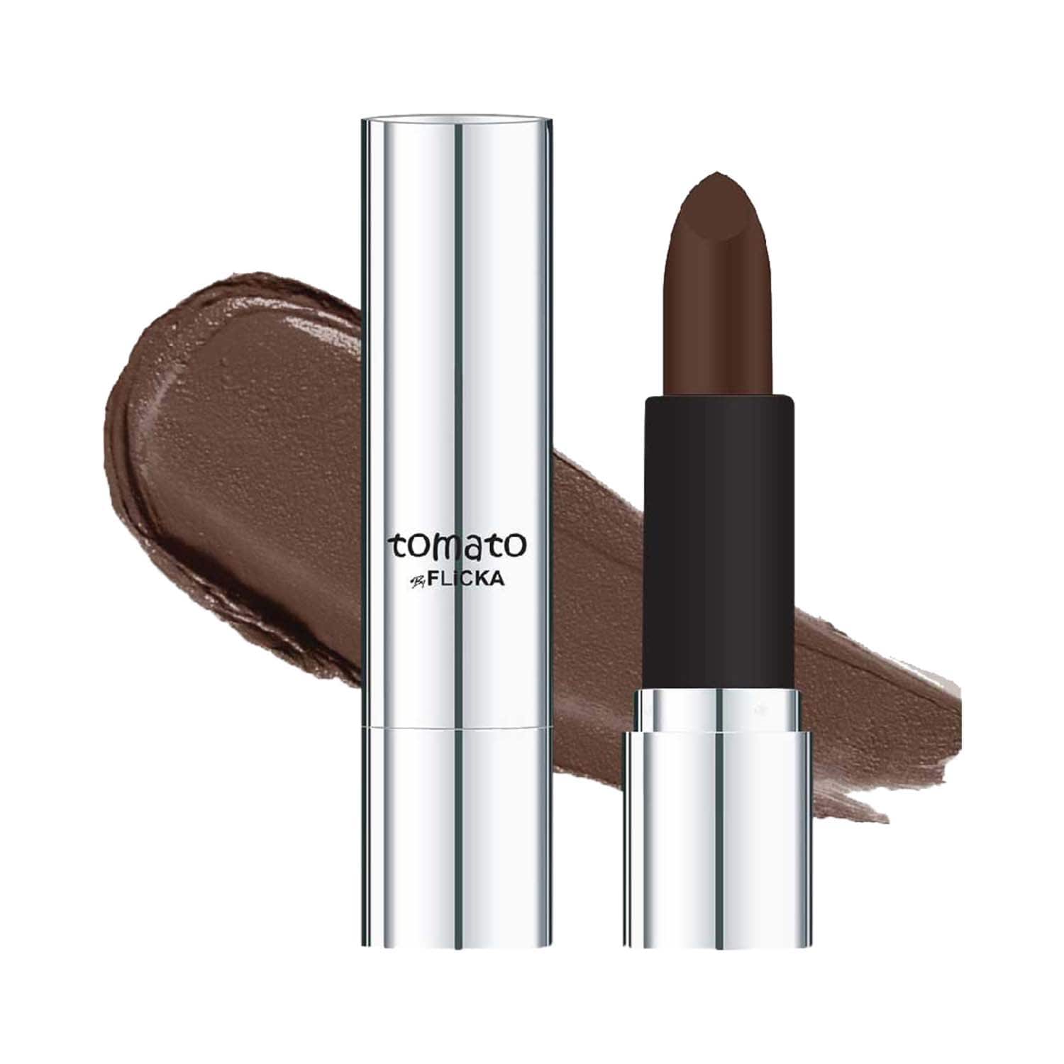 Flicka | Flicka Tomato Bullet Lipstick - 011 - Burgundy Maroon (4 g)