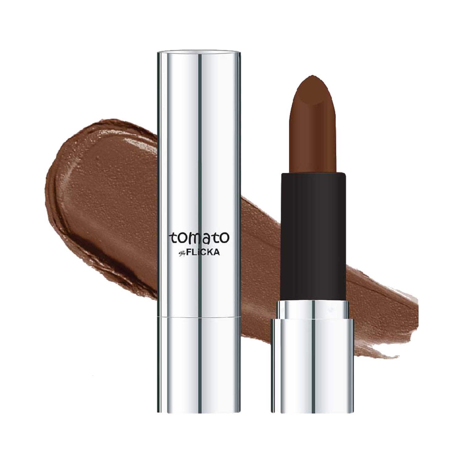Flicka | Flicka Tomato Bullet Lipstick - 013 - Brick Red (4 g)