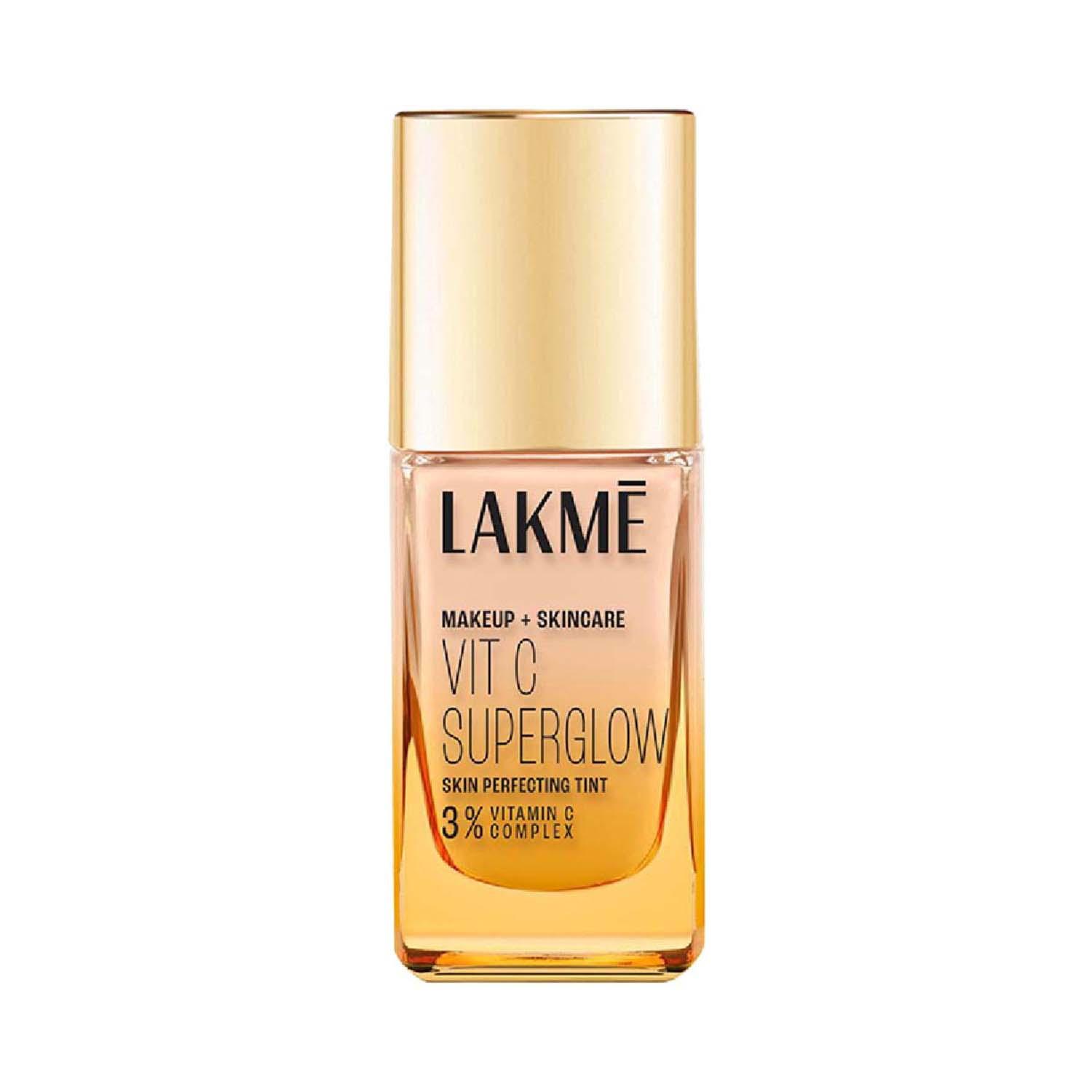 Lakme | Lakme Makeup+Skincare Vit C Superglow Skin Perfecting Tint - Cool Ivory C100 (25 ml)