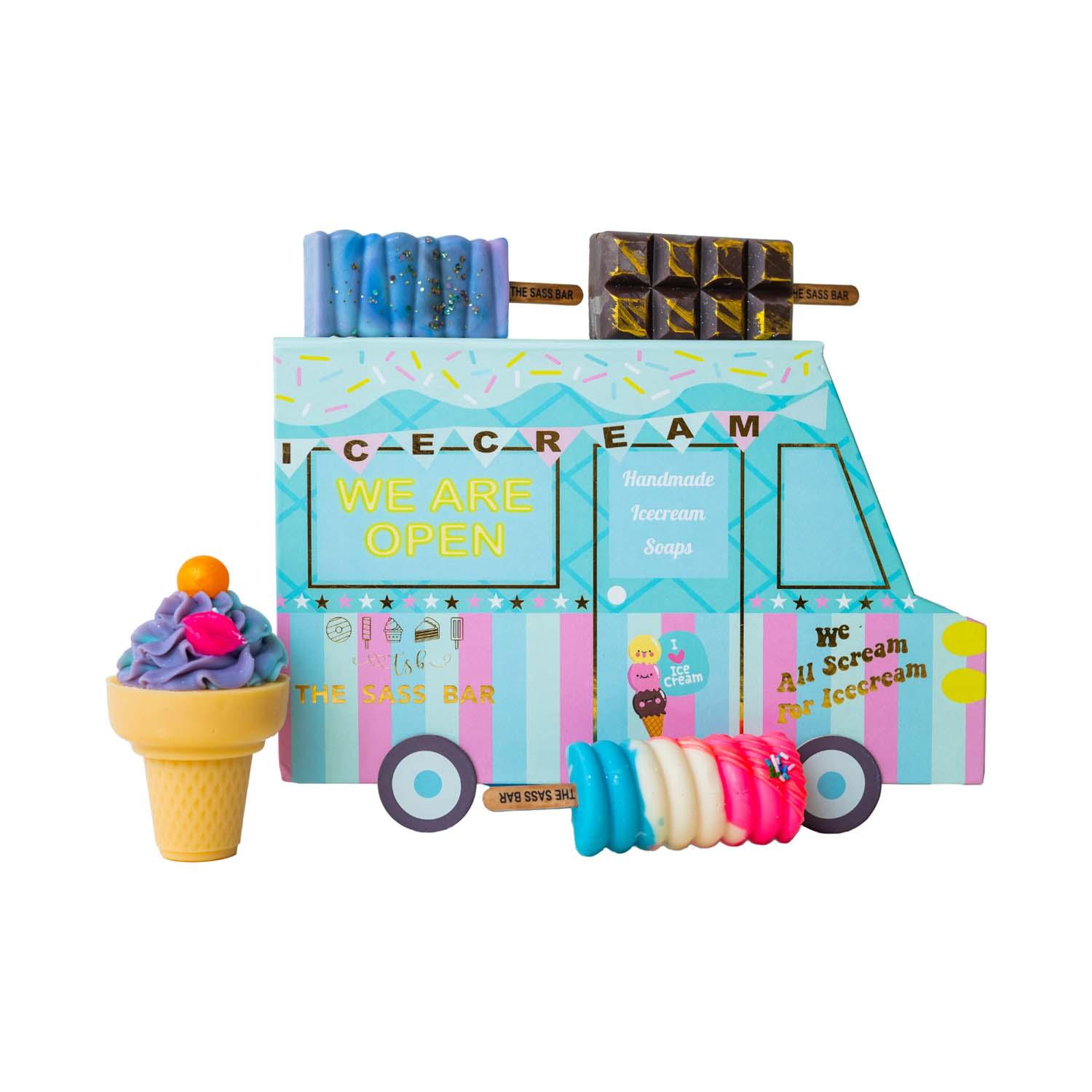 The Sass Bar | The Sass Bar Ice-Cream Truck Soap Gift Box (4 pcs)