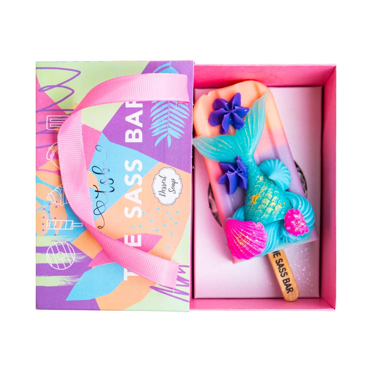 The Sass Bar | The Sass Bar Seascape Mermaid Popsicle Soap (115 g)