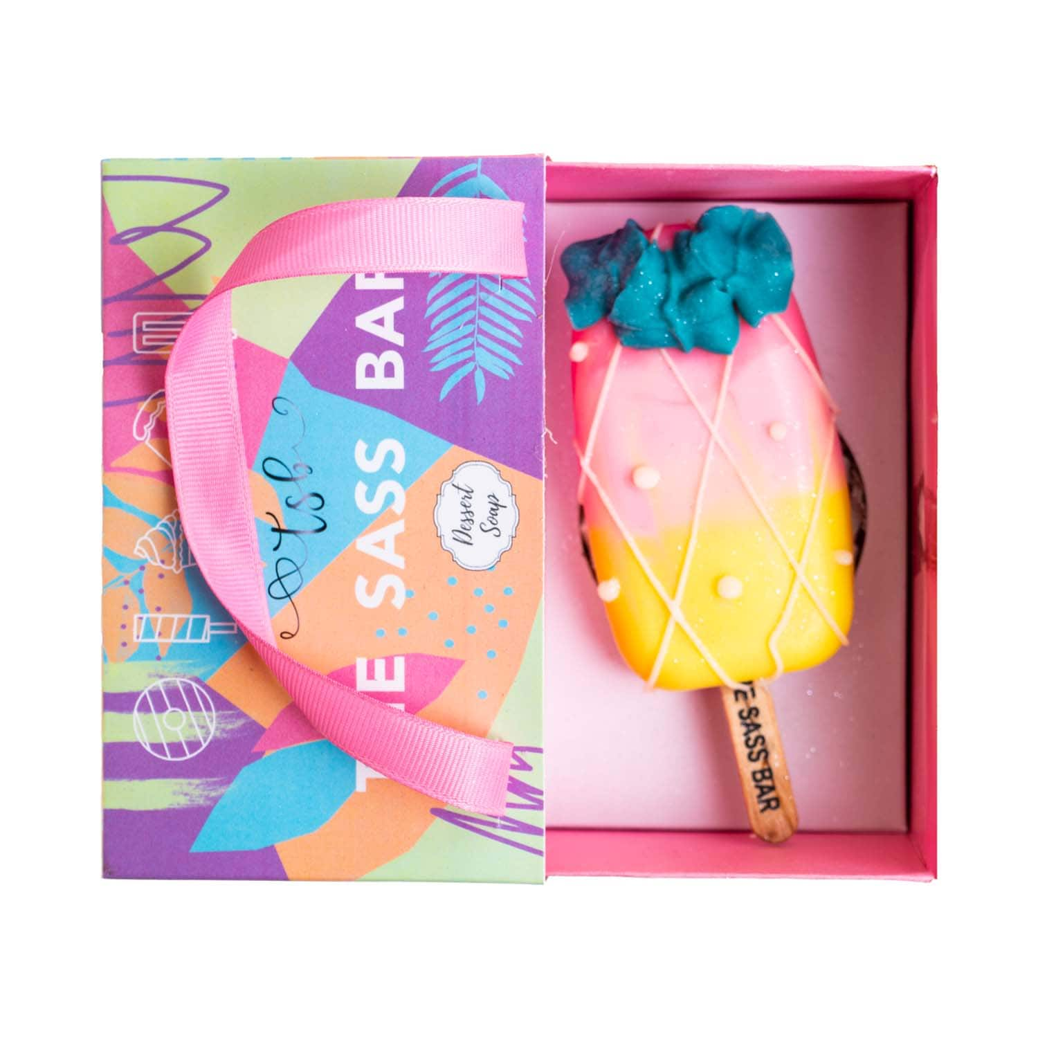 The Sass Bar | The Sass Bar Pineapple Sunrise Popsicle Soap (100 g)