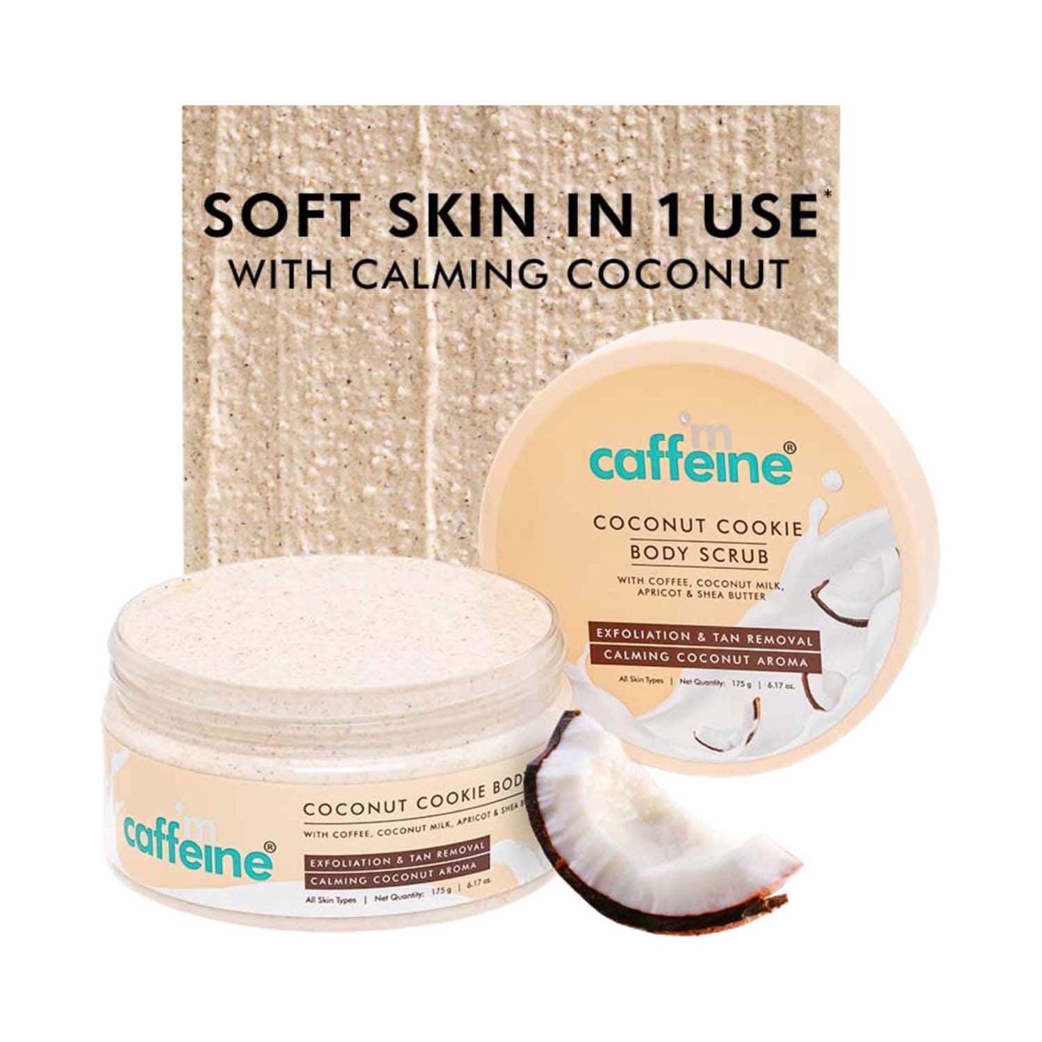 mCaffeine | mCaffeine Coconut Cookie Body Scrub (175 g)