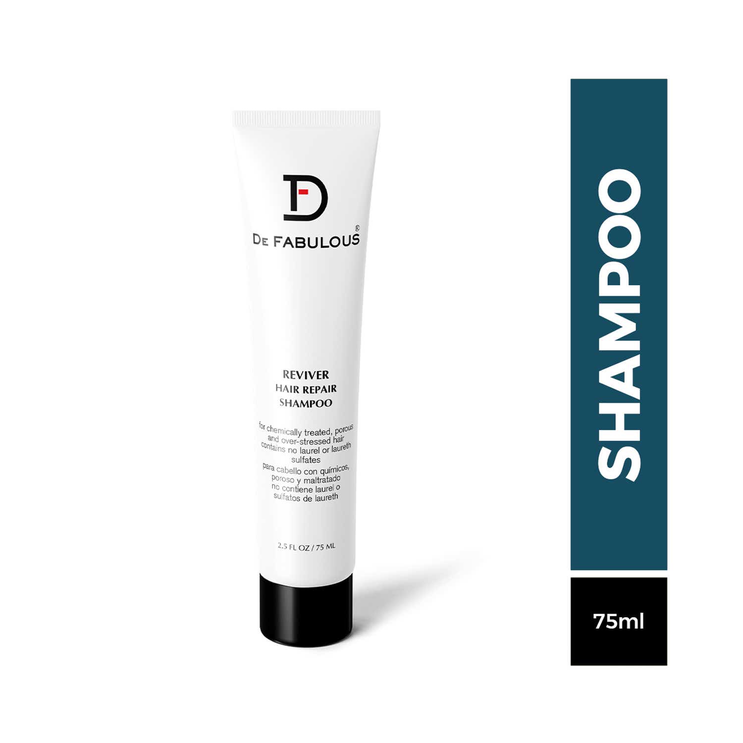 De Fabulous | De Fabulous Reviver Hair Repair Shampoo - Sulphate-Free pH Balanced All Hair Types (75 ml)