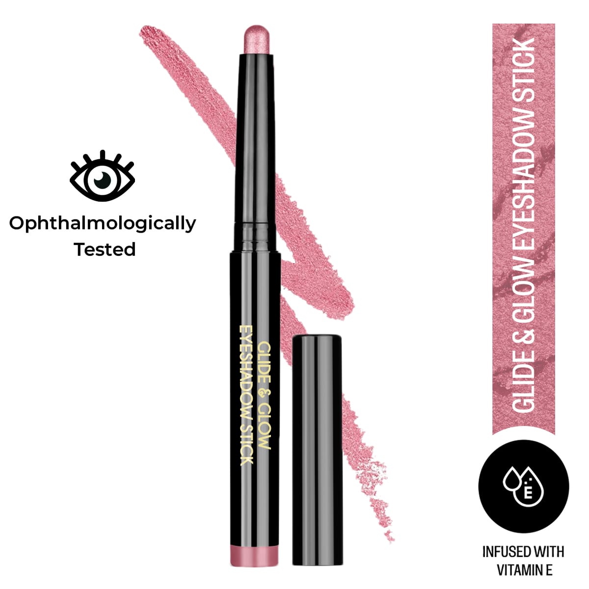 Insight Cosmetics | Insight Cosmetics Glide and Glow eyeshadow stick  - Pink Silvet ( 2 g)