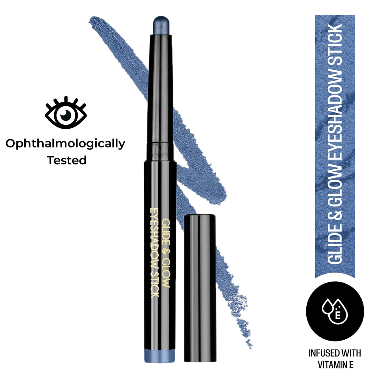 Insight Cosmetics | Insight Cosmetics Glide and Glow eyeshadow stick  - Blue Thunder ( 2 g)