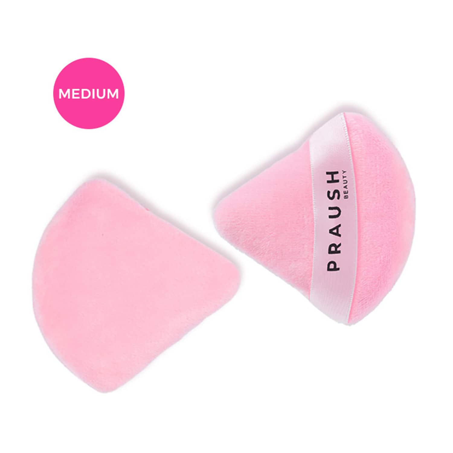 Praush Beauty | Praush Beauty Soft Focus Powder Pizza Puff- Medium (1 pc)