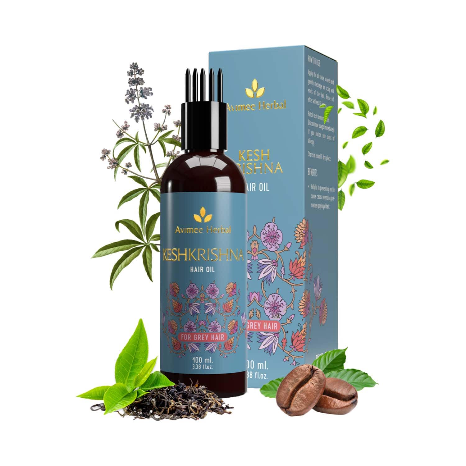 Avimee Herbal | Avimee Herbal Keshkrishna Hair Oil (100 ml)