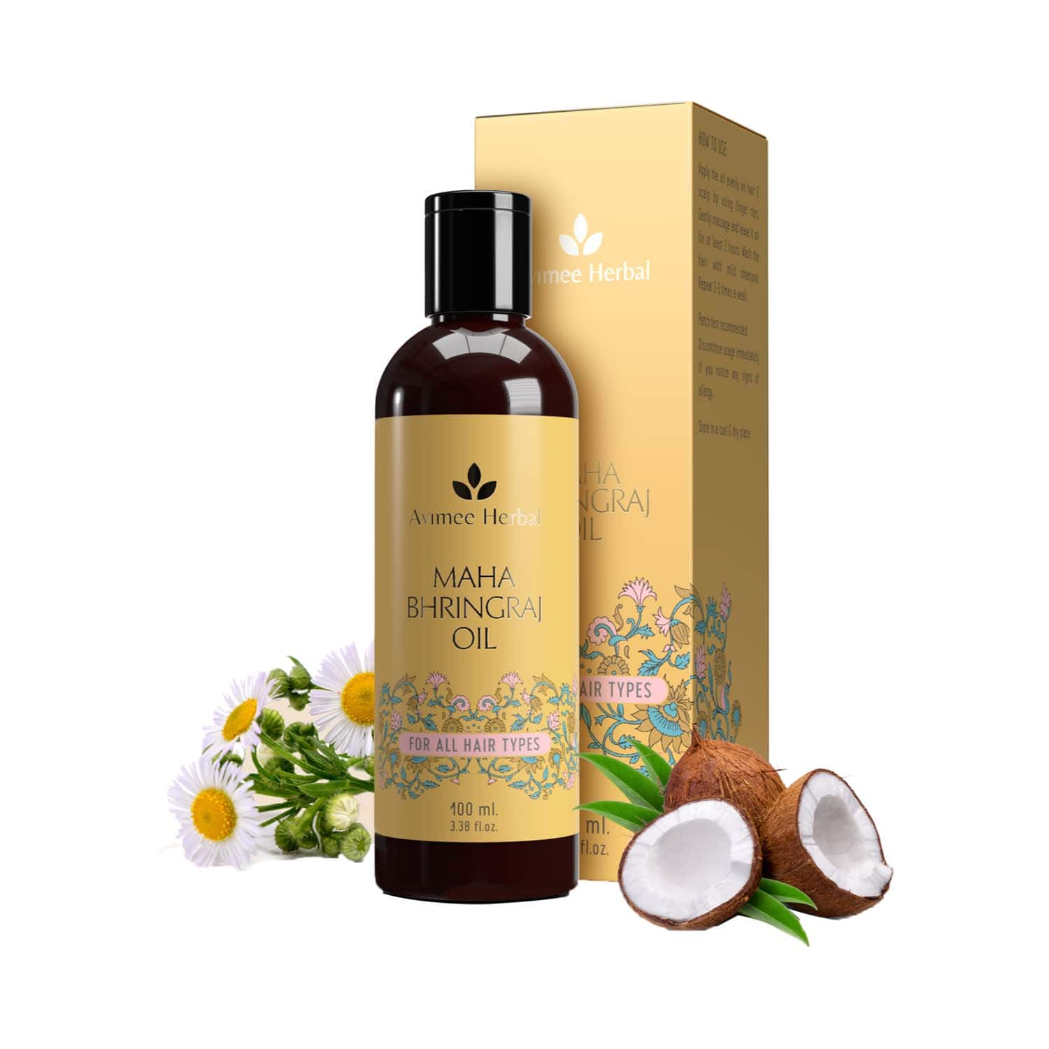 Avimee Herbal | Avimee Herbal Mahabhringraj Hair Oil (100 ml)