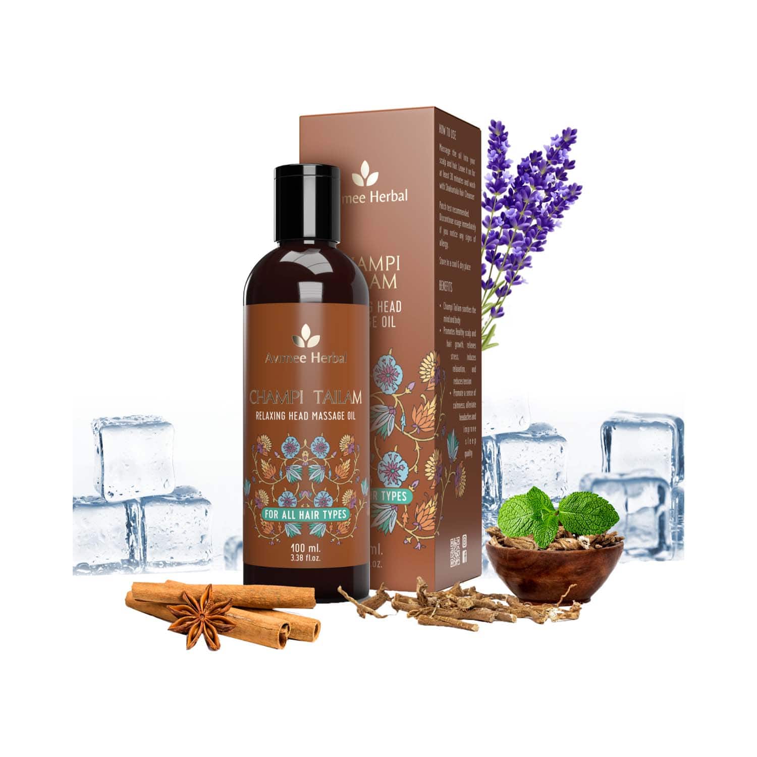 Avimee Herbal | Avimee Herbal Champi Tailam Massage Oil (100 ml)