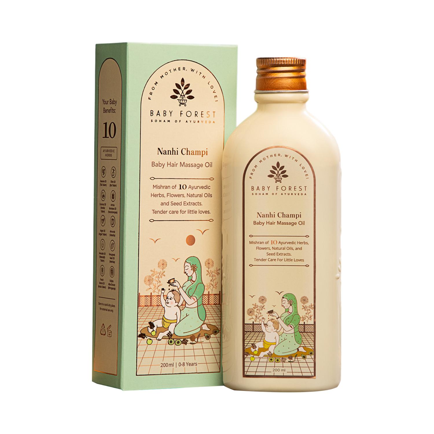  | Baby Forest Nanhi Champi Baby Hair Massage Oil (200 ml)