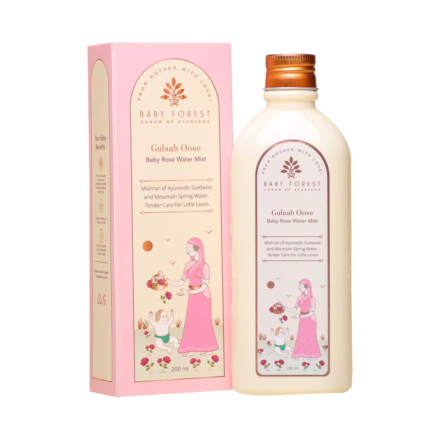 Baby Forest | Baby Forest Gulaab Oose - Baby Rose Water Mist (200 ml)