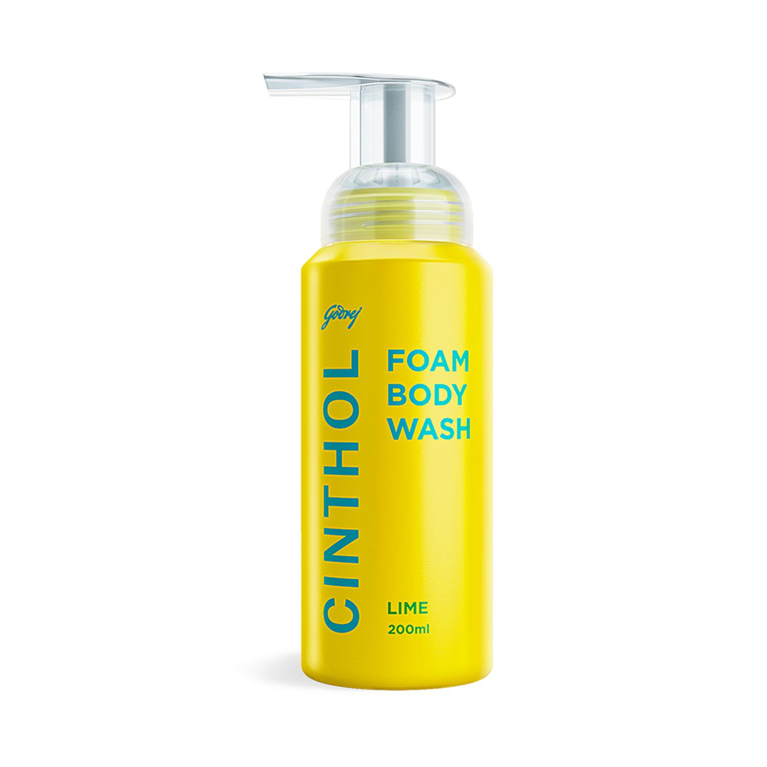 Cinthol | Cinthol Lime Foam Body Wash (200 ml)