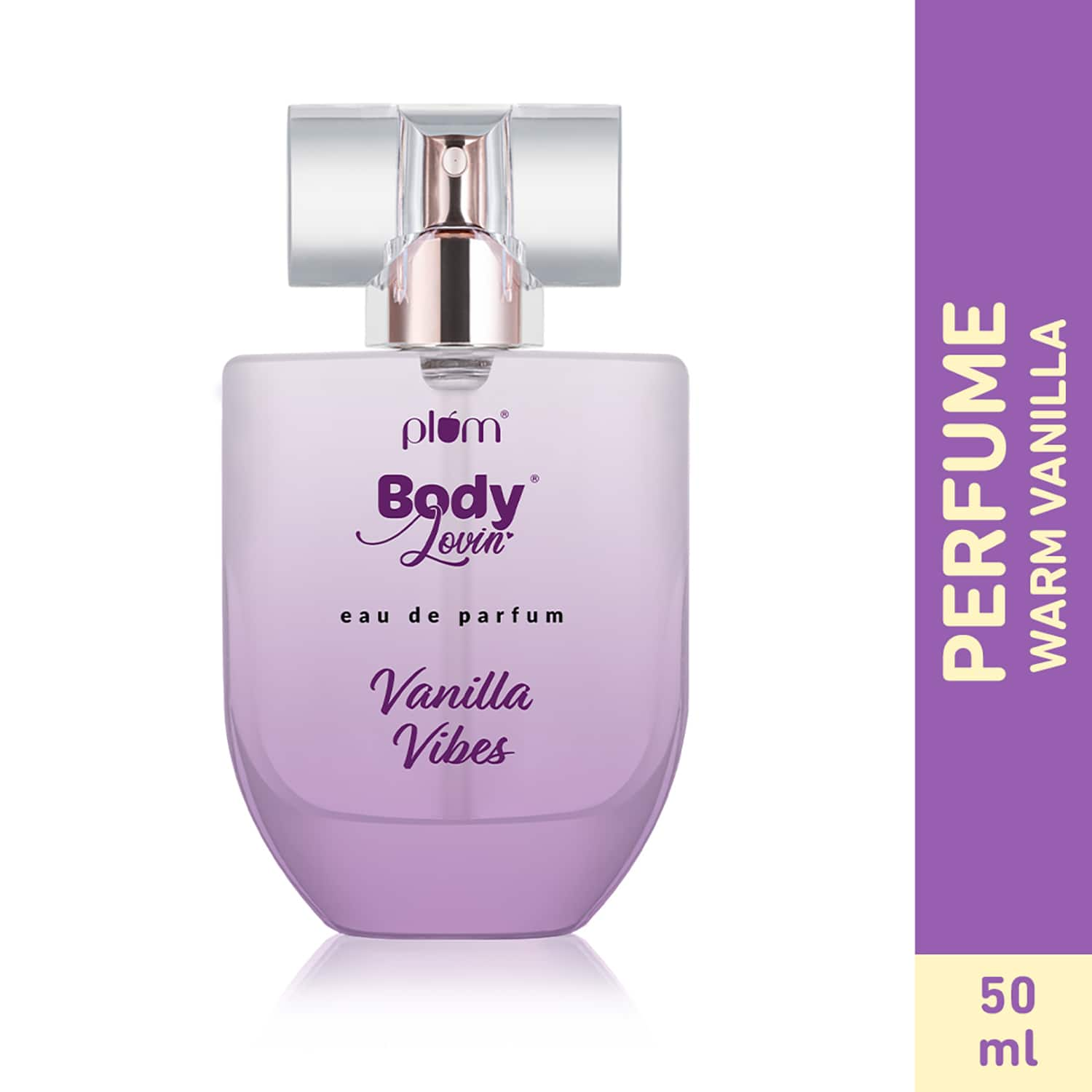 Plum | Plum BodyLovin' Vanilla Vibes Eau De Parfum - Long Lasting Warm Vanilla Perfume (50ml)