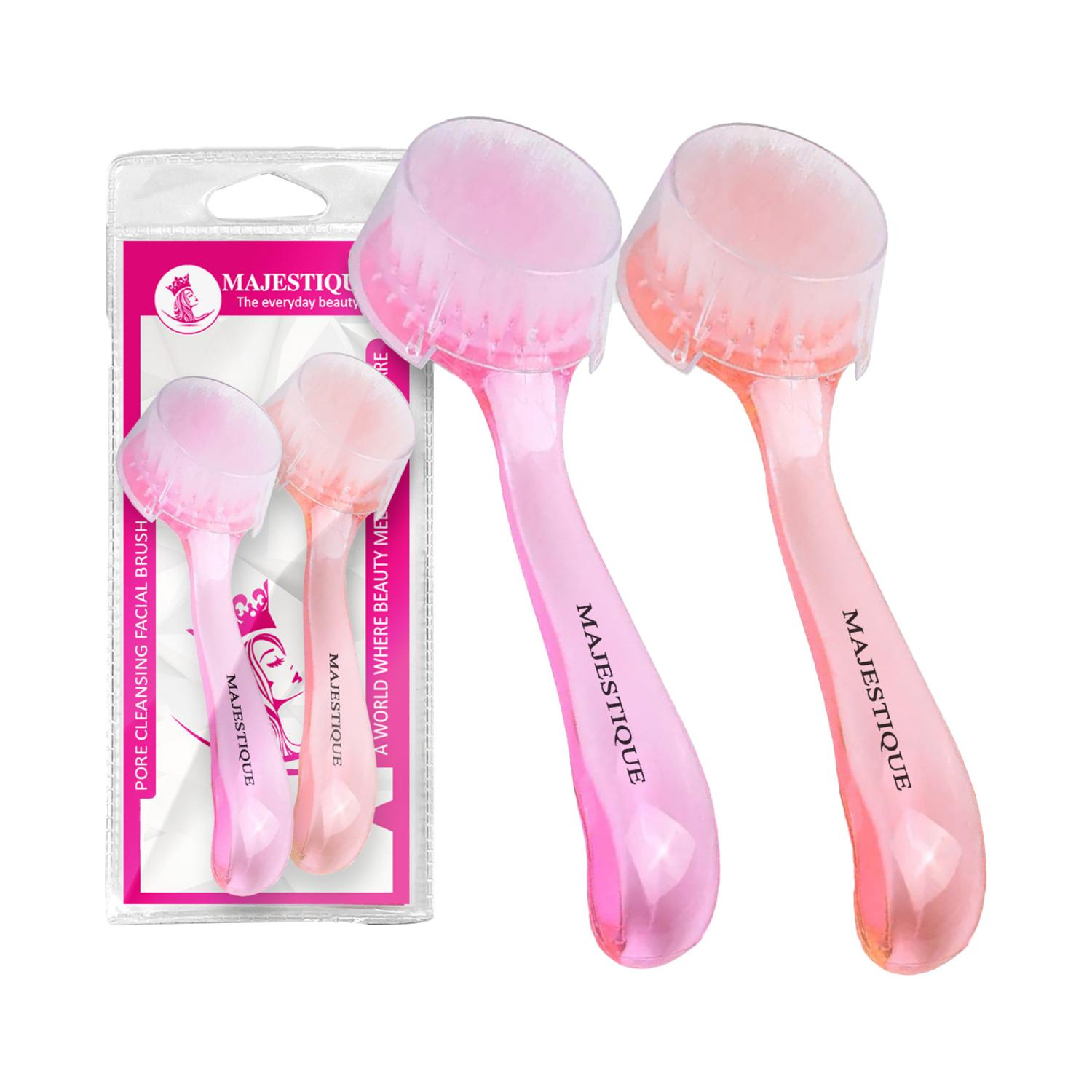 Majestique | Majestique Pore Cleaning Facial Brush Combo Remove Blackheads and Massage Skin Cleansing (2 pcs)