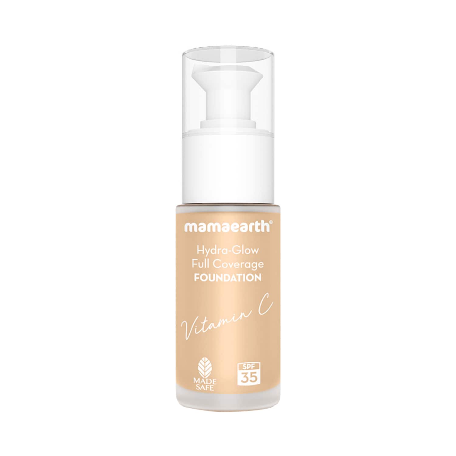 Mamaearth | Mamaearth Hydra-Glow Full Coverage Foundation With Vitamin C and Turmeric - 05 Beige Glow (30 ml)