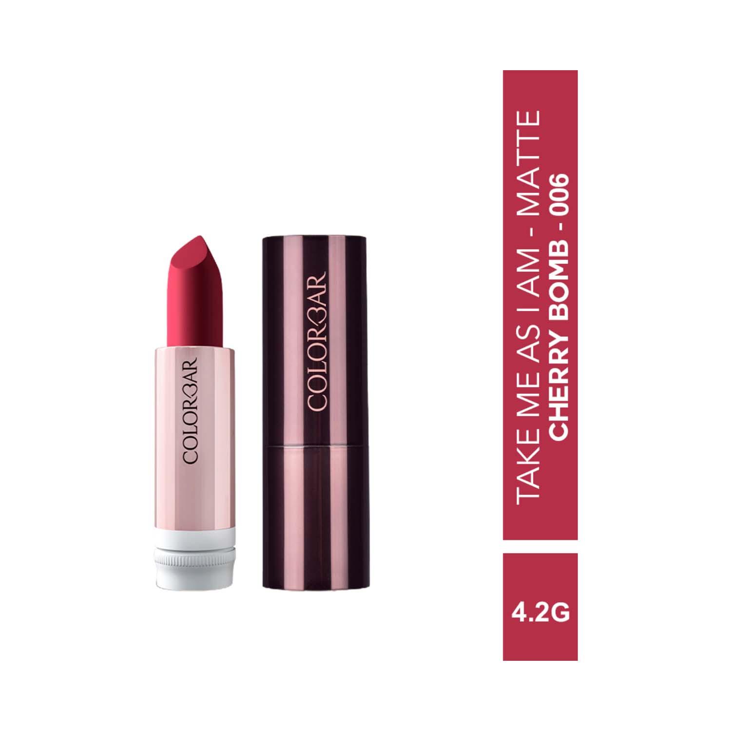 Colorbar | Colorbar Take Me As I Am Vegan Matte Refill - Cherry Bomb - [006] (4.2 g)