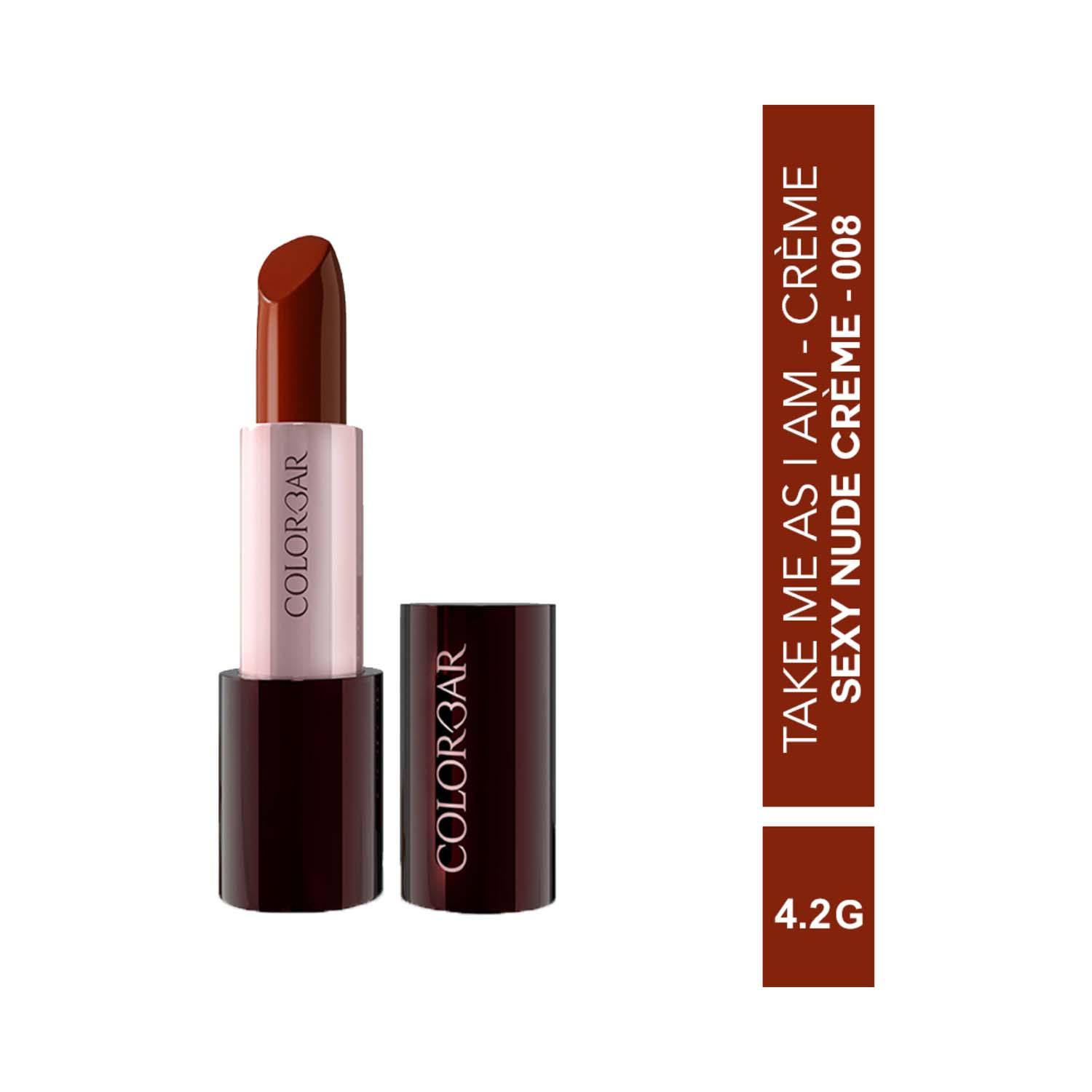 Colorbar | Colorbar Take Me As I Am Vegan Creme Lipstick - Sexy Nude Creme - [008] (4.2 g)