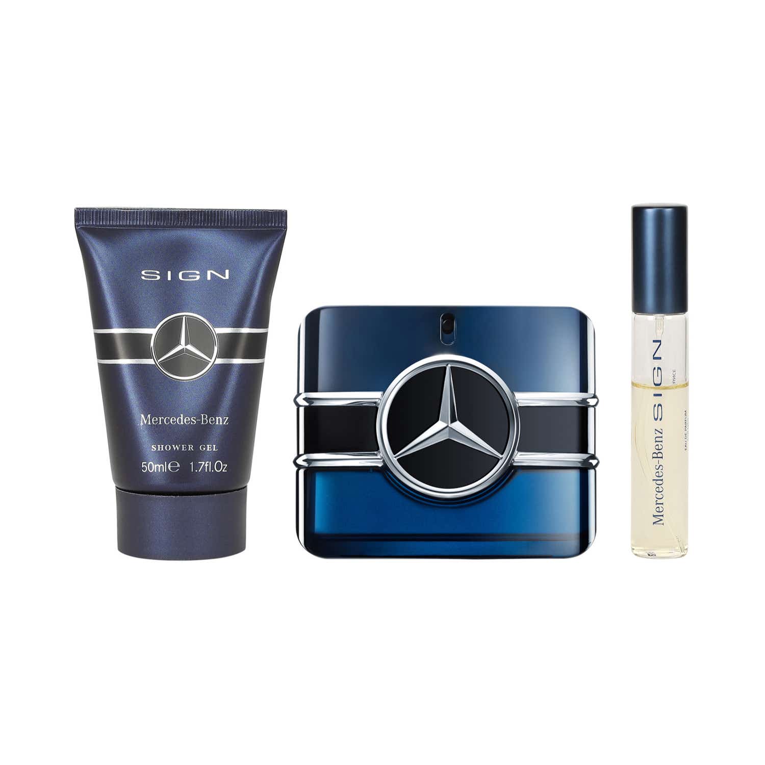 Mercedes-Benz | Mercedes-Benz Sign EDP 100 ml + Shower Gel 50 ml + Pen Spray 10 ml Set (3 pcs)