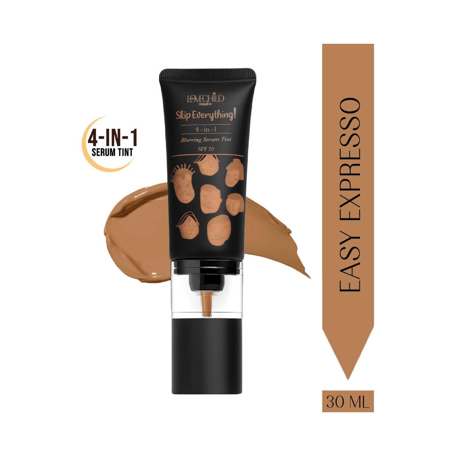 LoveChild Masaba | LoveChild Masaba Skip Everything Blurring Serum Skin Tint - Easy Espresso (30 g)