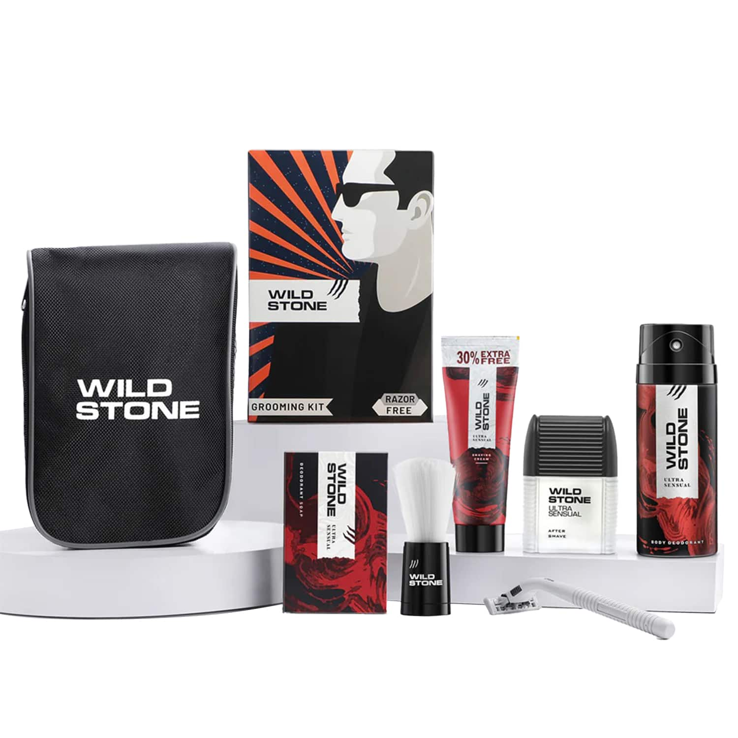 Wild Stone | Wild Stone Grooming 101 Kit for Men (960 g)