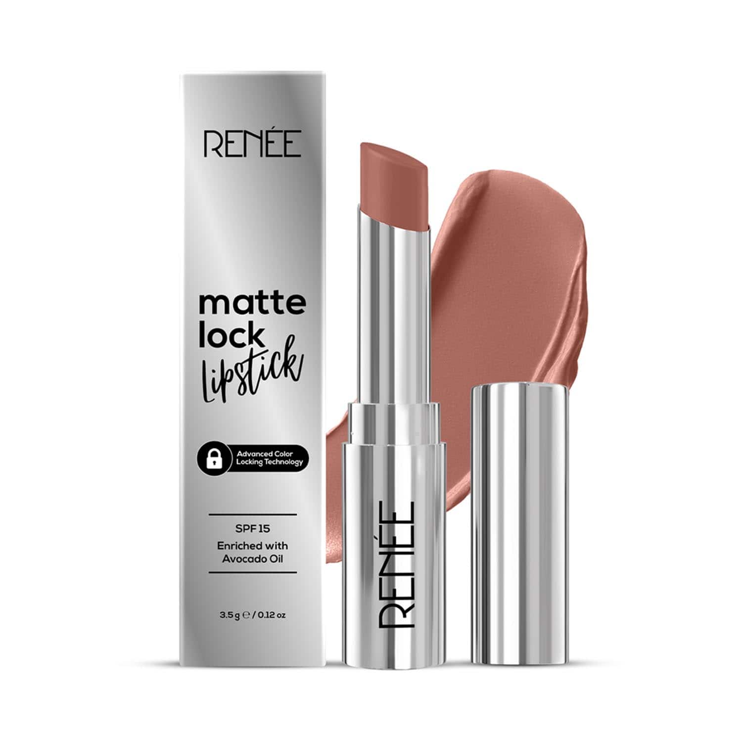 RENEE | RENEE Matte Lock Lipstick - 01 Jazz (3.5 g)
