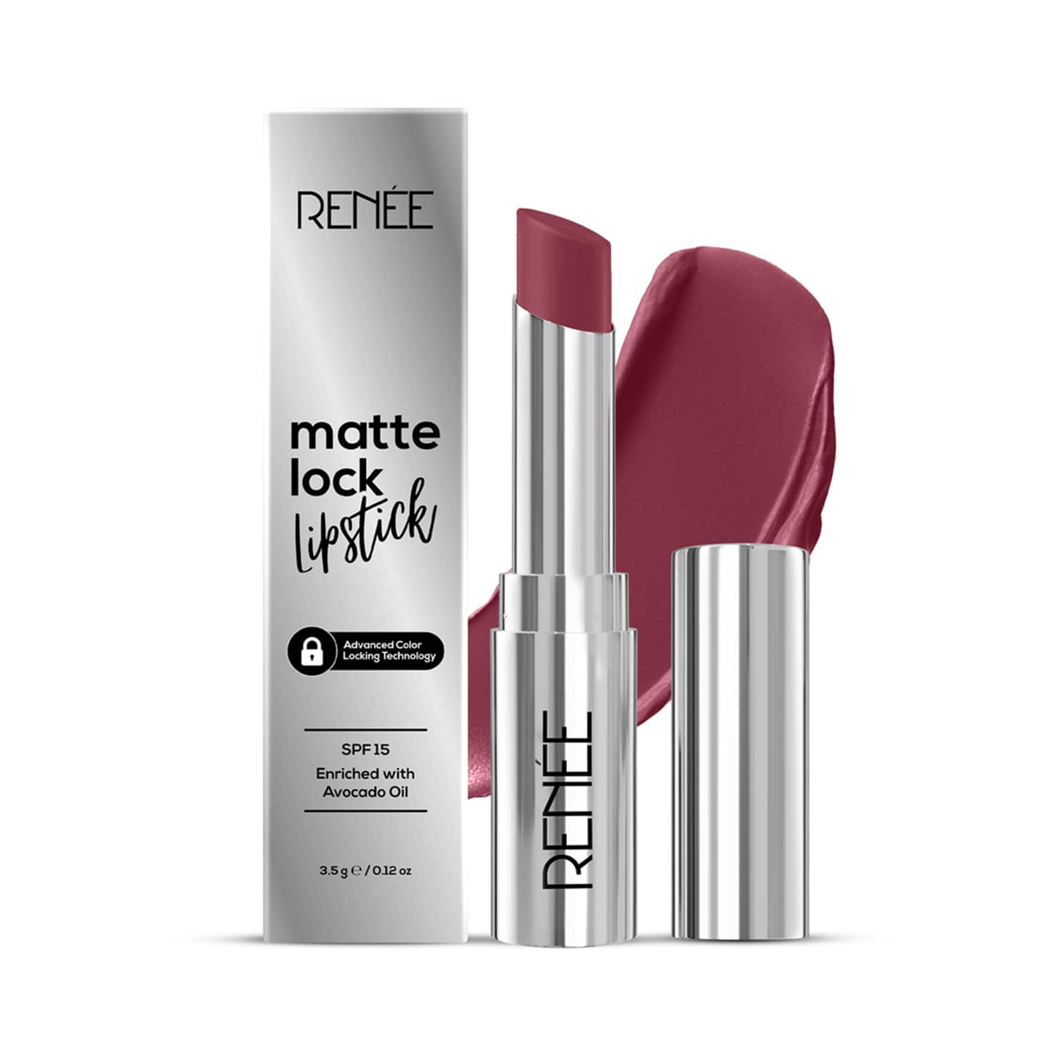 RENEE | RENEE Matte Lock Lipstick - 04 Pop (3.5 g)