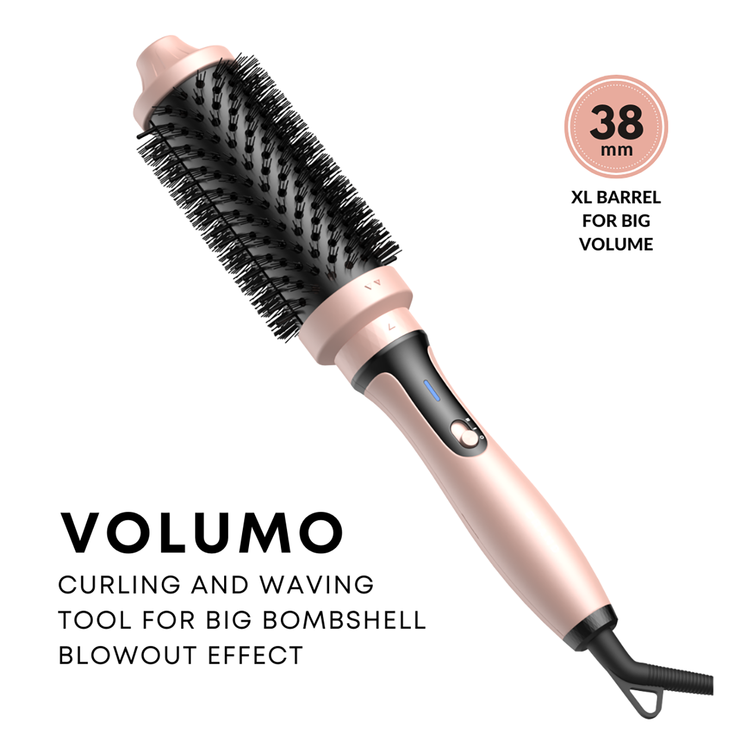 Alan Truman | Alan Truman Volumo Curling Waving and Volumizing Brush (Pink)