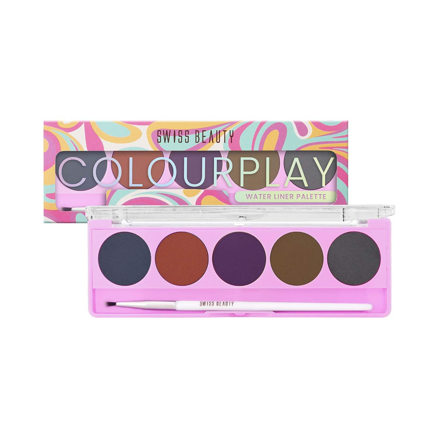 Swiss Beauty | Swiss Beauty ColorPlay Water Liner Palette - Sundowner (5 g)