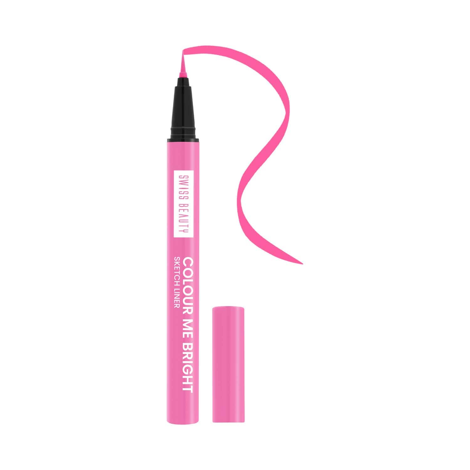 Swiss Beauty | Swiss Beauty Color Me Bright Sketch Eyeliner - Pink Crush (0.7 ml)