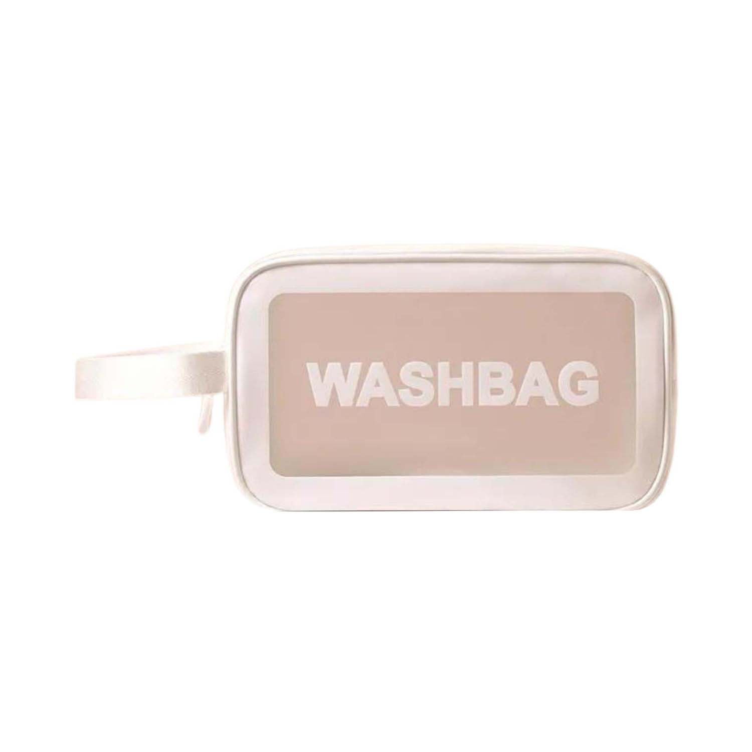 Allure | Allure Washable Cosmetic Small Bag - White
