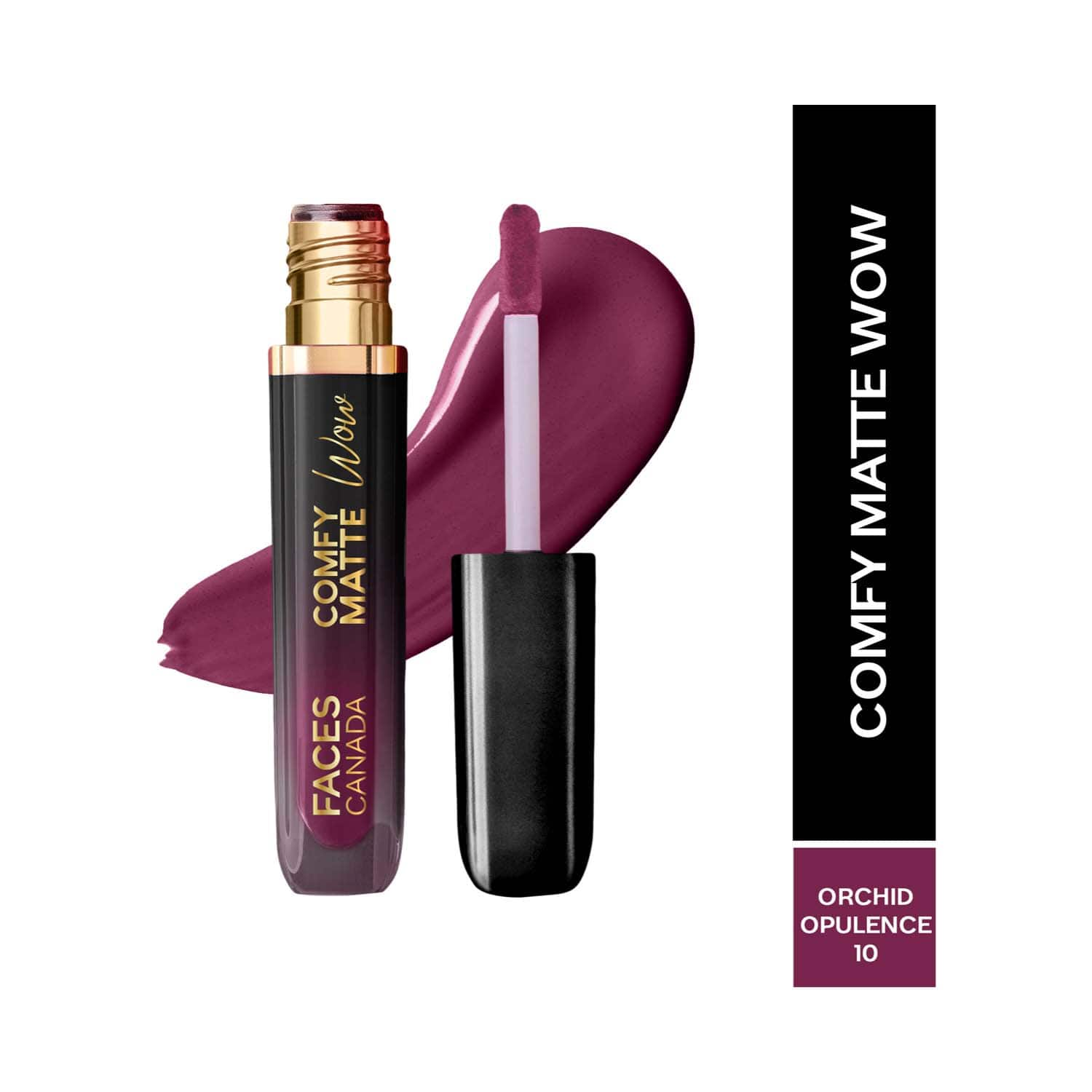 Faces Canada | Faces Canada Comfy Matte Wow One Swipe Application Liquid Lipstick - Orchid Opulence 10 (3.8 ml)