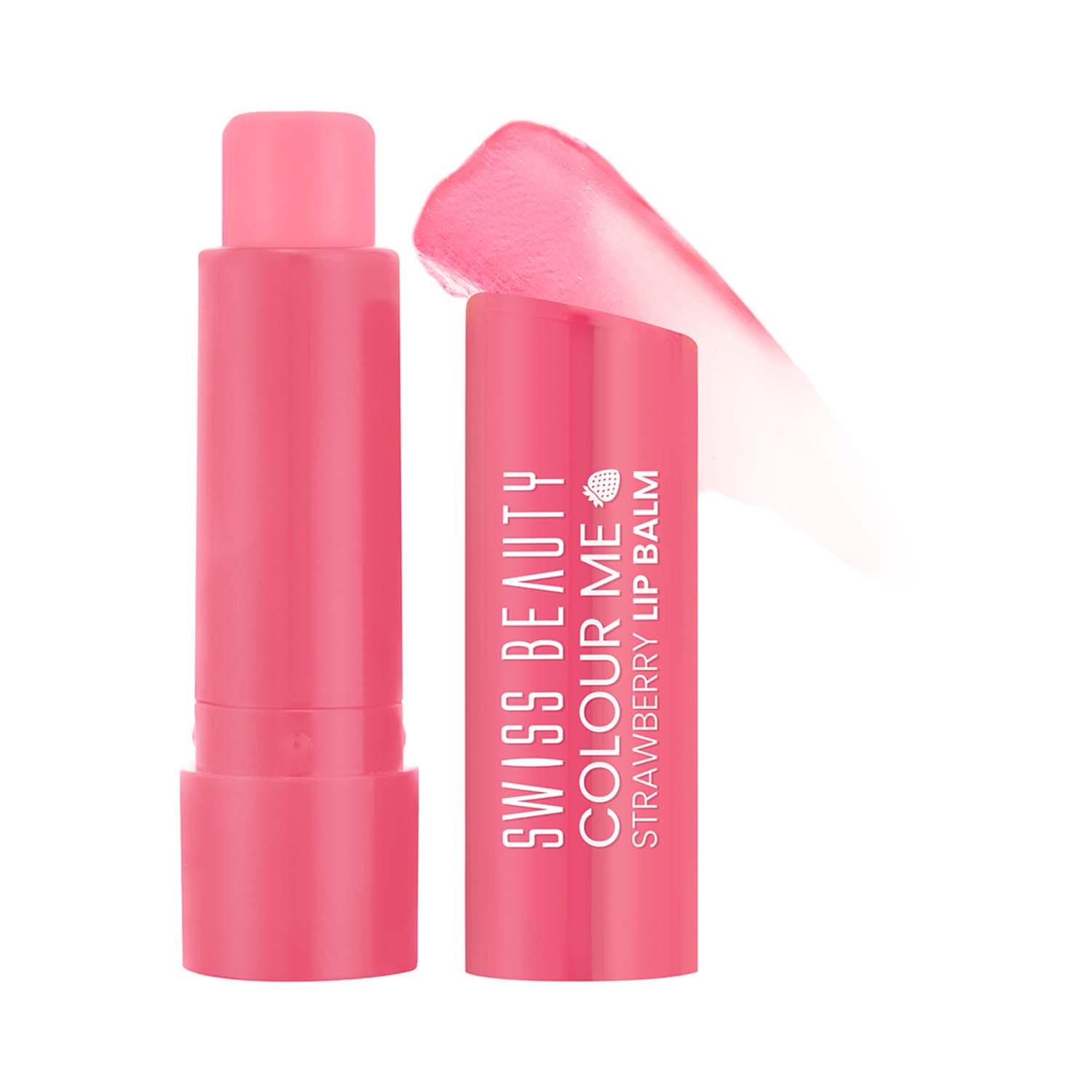 Swiss Beauty | Swiss Beauty Color Me Lip Balm - Strawberry Slush (4.5 g)