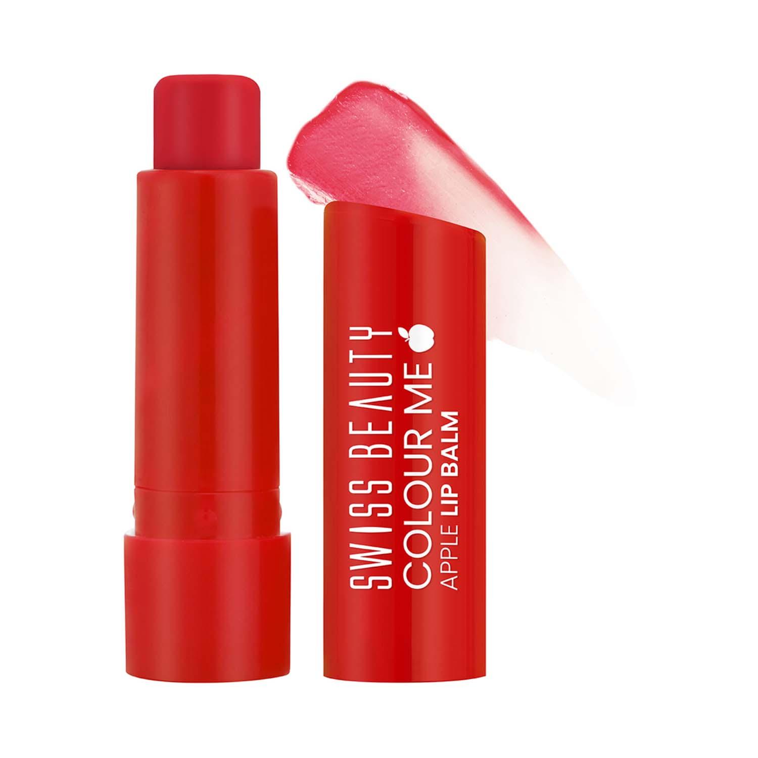 Swiss Beauty | Swiss Beauty Color Me Lip Balm - Apple Burst (4.5 g)