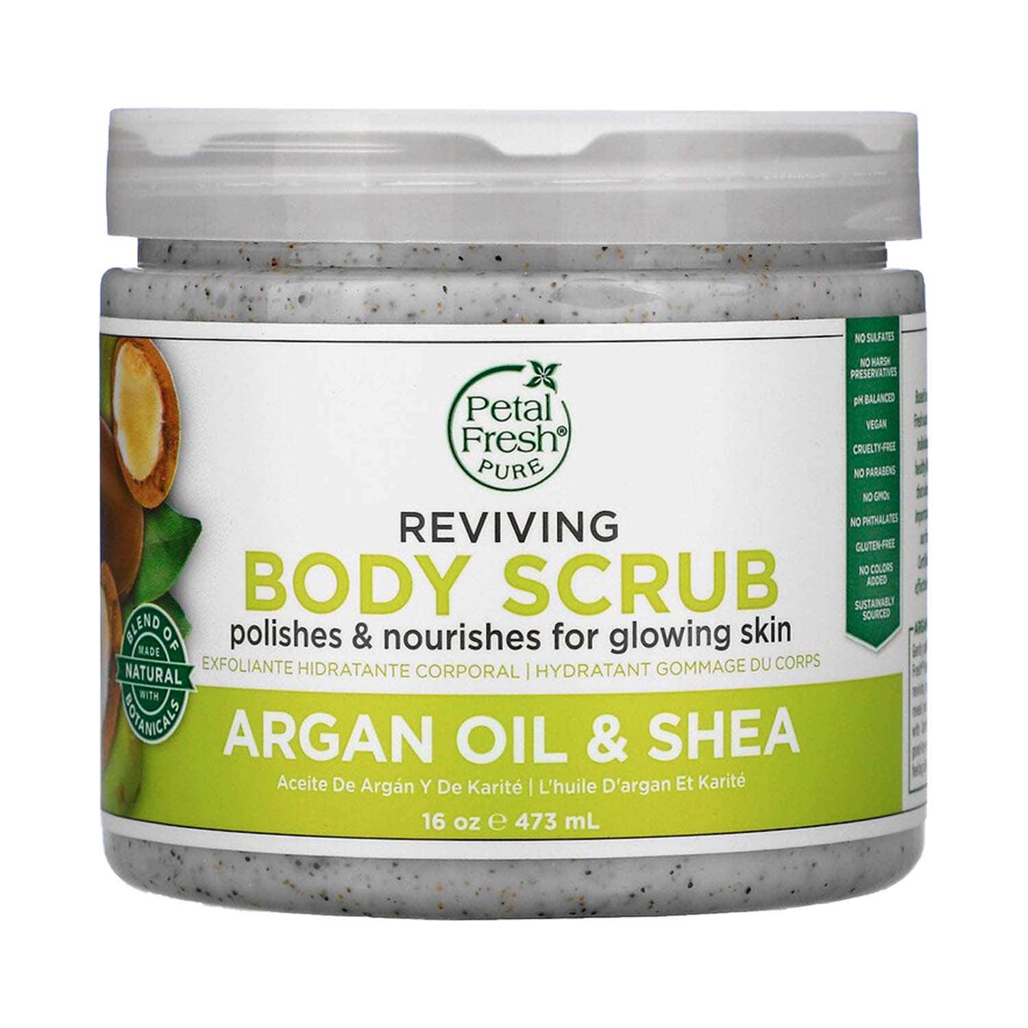 Petal Fresh | Petal Fresh Reviving Argan Oil & Shea Body Scrub (473ml)