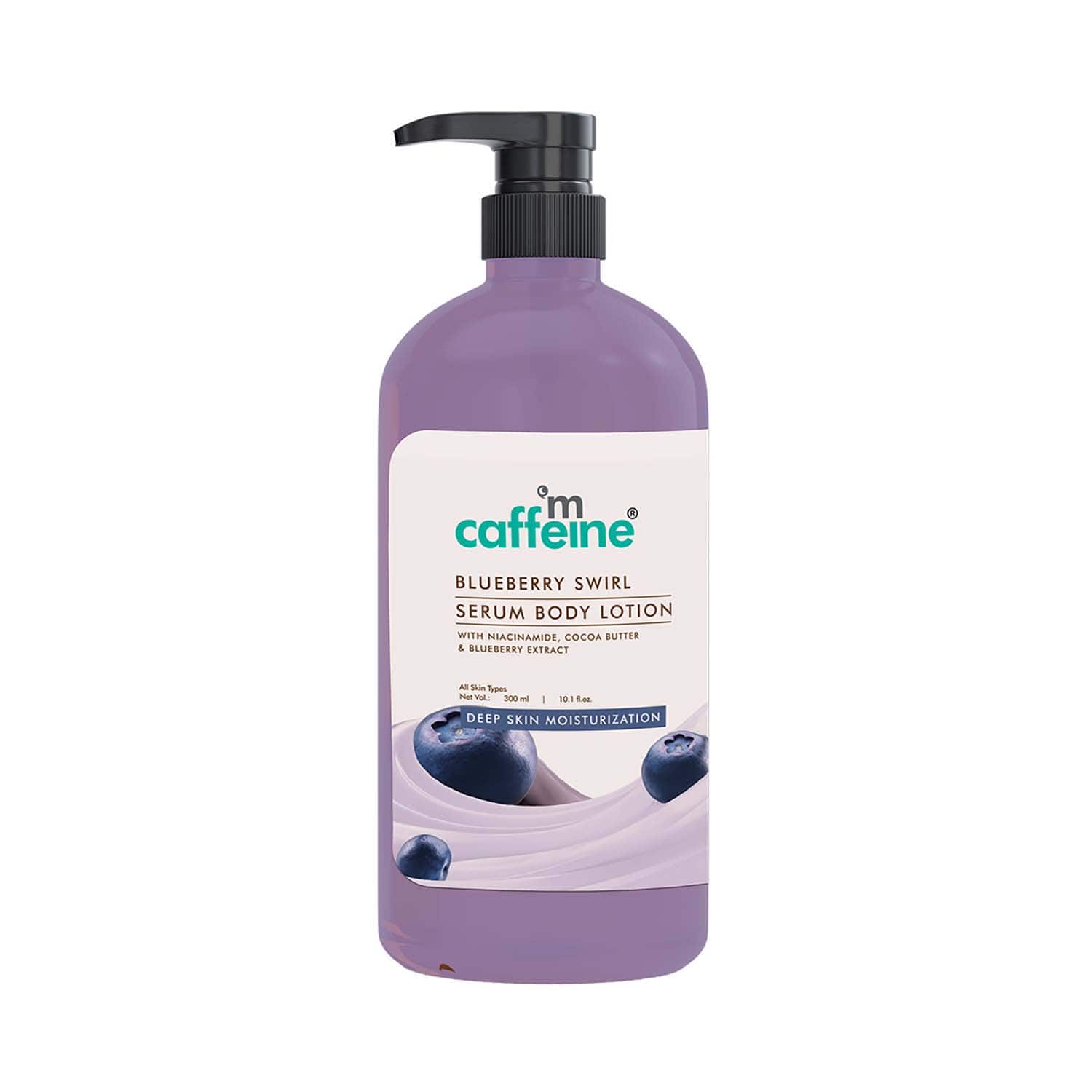 mCaffeine | mCaffeine Blueberry Swirl Serum Body Lotion (300 ml)