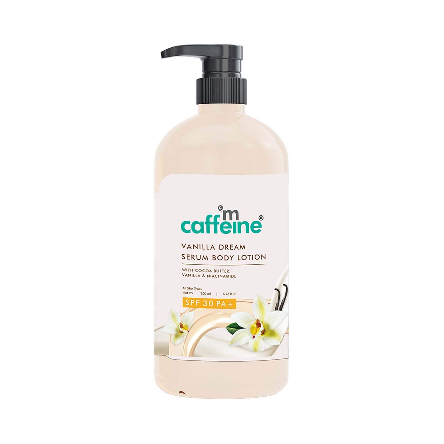 mCaffeine | mCaffeine Vanilla Dream Serum Body Lotion SPF 30 PA+ (200 ml)